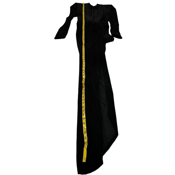 Revolve Zhivago Eye Of Horus Sheer Gown in Black Size 2 dress formal goth unique - Picture 13 of 16